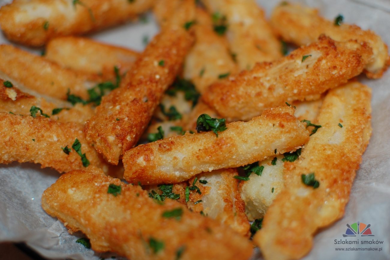 Skorzonera – Parmezanowe paluszki
